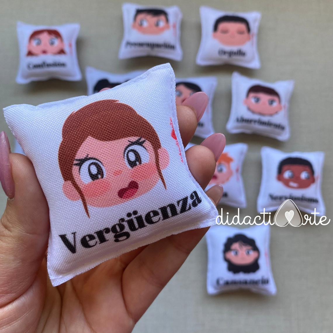 Set Cojincitos de las Emociones 1