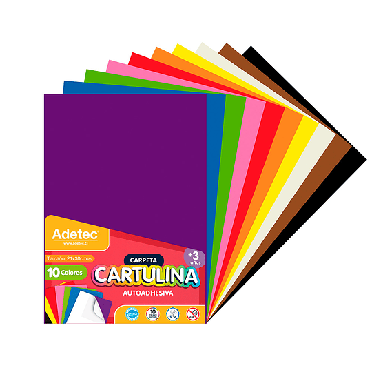 CARTULINA AUTOADHESIVA A4