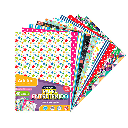 Block Papel Entretenido 16X16cm. Artel