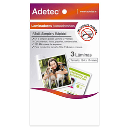 LAMINADOR AUTOADHESIVO TAMAÑO A6