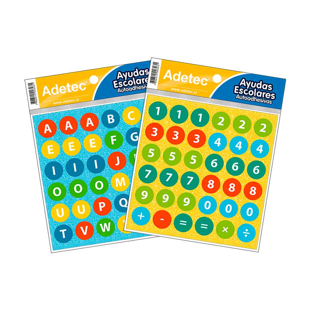Lámina Stickers Sellitos letras para tu journal