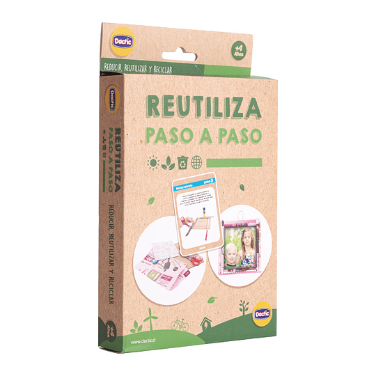 FLASH CARDS-LAMINAS DIDACTICAS RECICLAMOS:  REUTILIZA PASO A PASOS