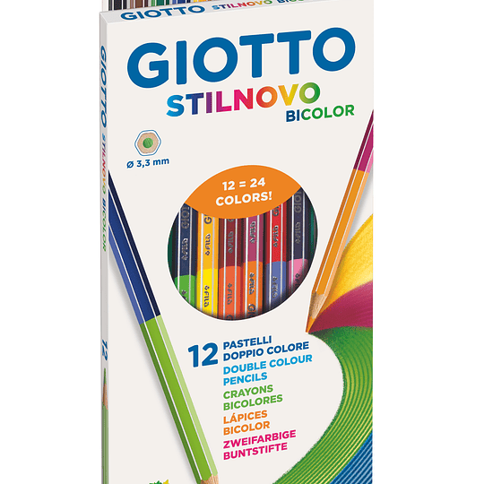 LAPICES GIOTTO STILNOVO BICOLOR