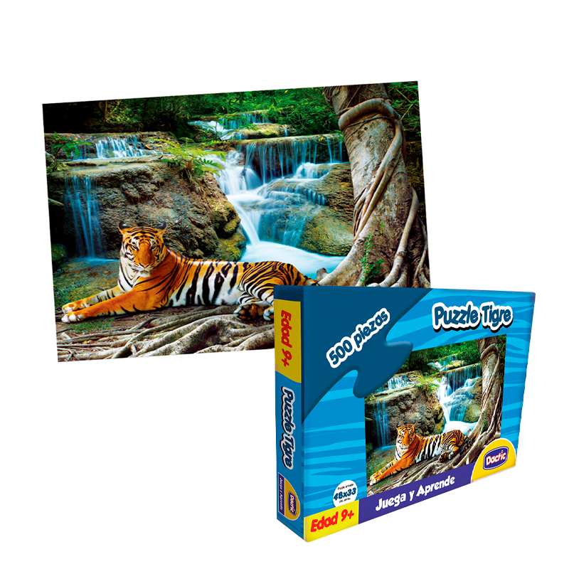 PUZZLE 500 PZAS TIGRE