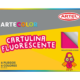 CARPETA C/CARTULINA fluorescente