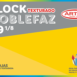 BLOCK DE DIBUJO 1/8 99  20 HJAS 99 MEDIUM doble faz