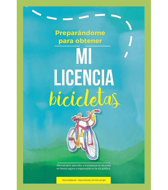 Preparándome para obtener mi licencia de conducir bicicletas