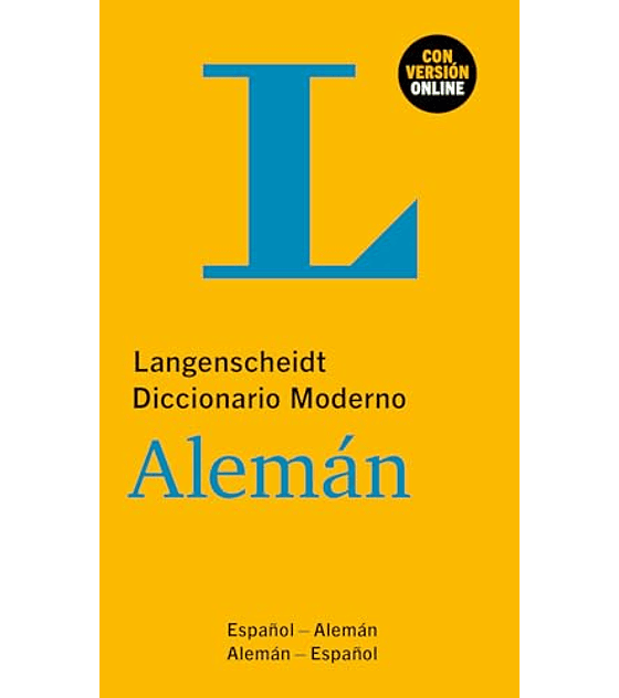 Langenscheidt Diccionario Moderno Alemán