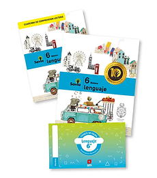 Lenguaje 6to básico (Texto + licencia digital + cuaderno de trabajo + ticket de salida) 6º Básico