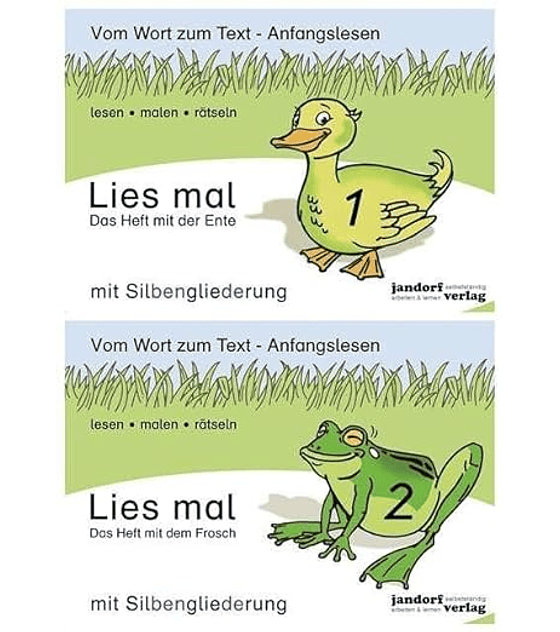 Lies mal - Hefte 1 und 2 (Paket)