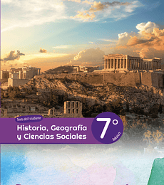 Historia Geografía y Ciencias Sociales 7° Básico, Compartir, Santillana