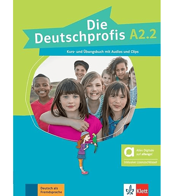 Deutschprofis A2.2 Kurs- Übungsbuch mit Audios und Clips online