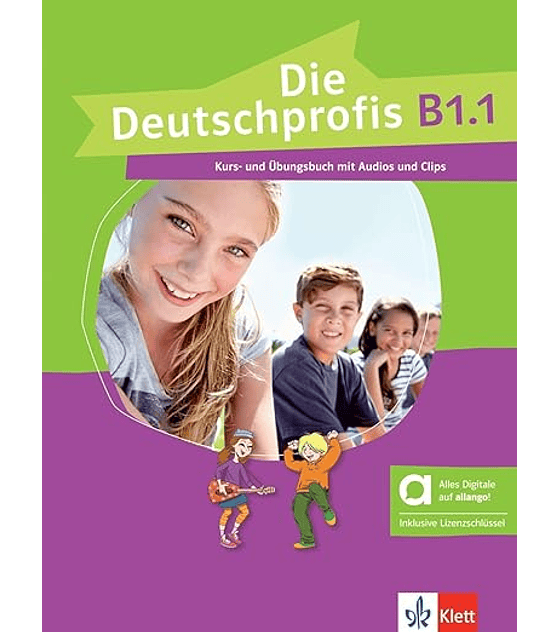 Deutschprofis B1.1 Kurs- Übungsbuch mit Audios und Clips online