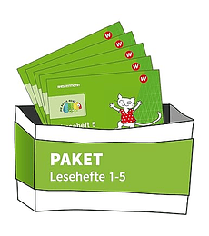 Die bunte Reihe - Deutsch. Paket Lesehefte 1-5