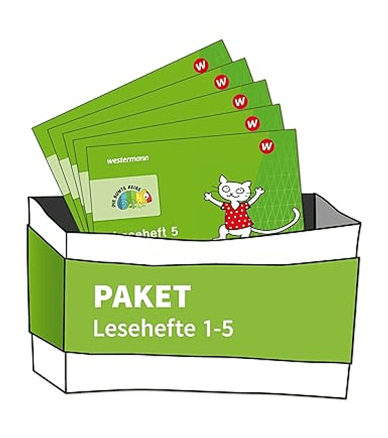 Die bunte Reihe - Deutsch. Paket Lesehefte 1-5