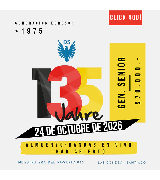 Generación de egreso: hasta 1975 | Venta General