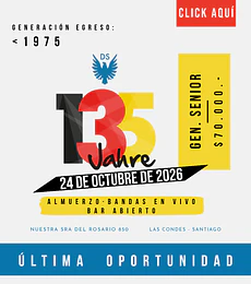 Generación de egreso: hasta 1975 | Venta General