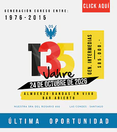 Generación de egreso: 1976 a 2015 | Venta General