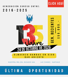 Generación de egreso: 2016 a 2025 | Venta General
