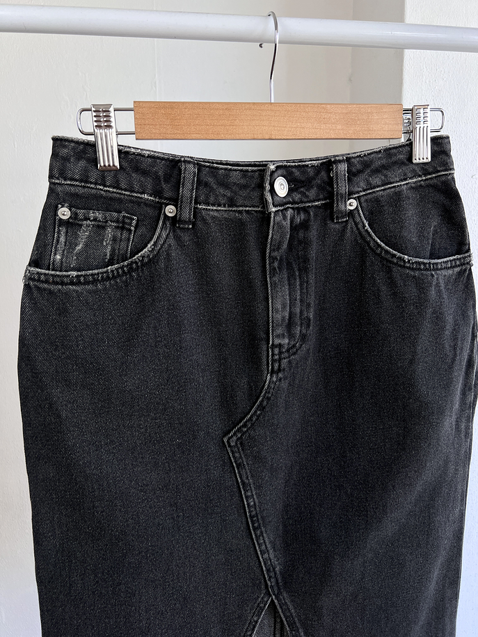 falda mezclilla negra 2