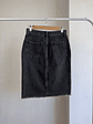 falda mezclilla negra - Miniatura 3