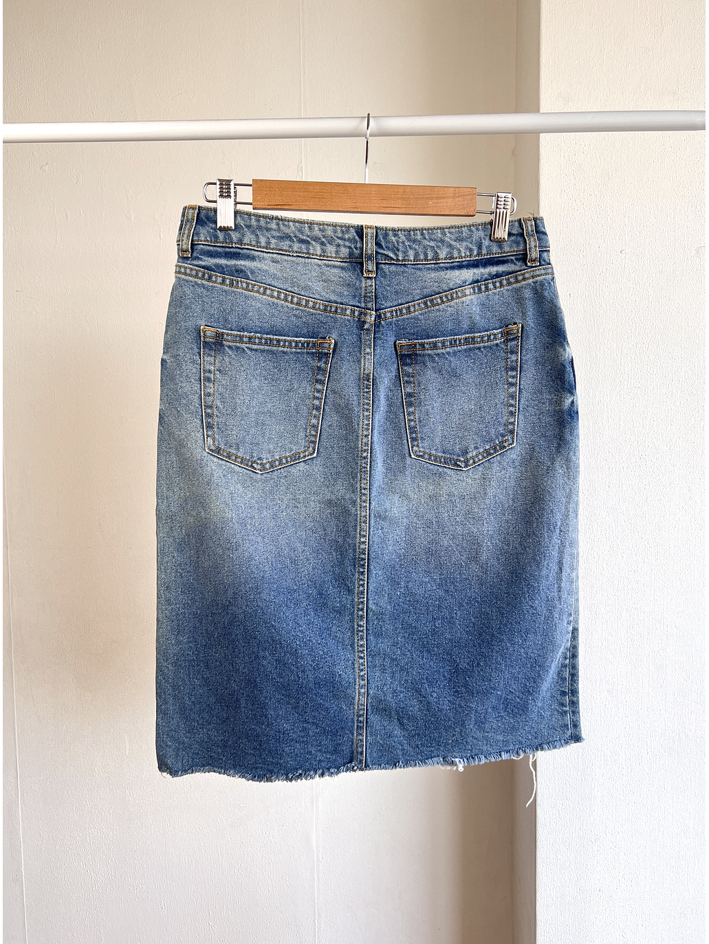 Falda mezclilla azul 2