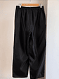 Pantalón de tela negro - Miniatura 3
