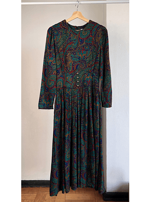 Vestido largo vintage 