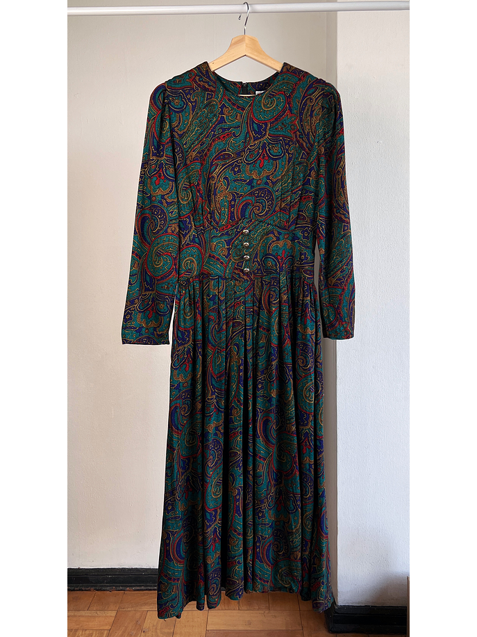 Vestido largo vintage  1