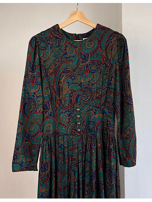 Vestido largo vintage 