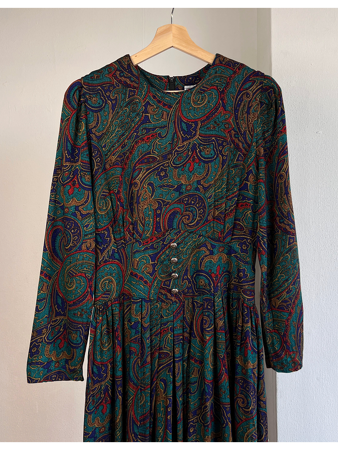 Vestido largo vintage  2