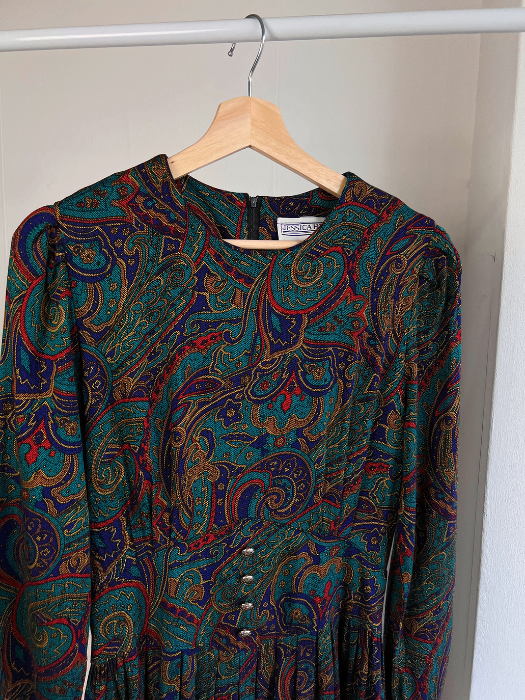 Vestido largo vintage  4