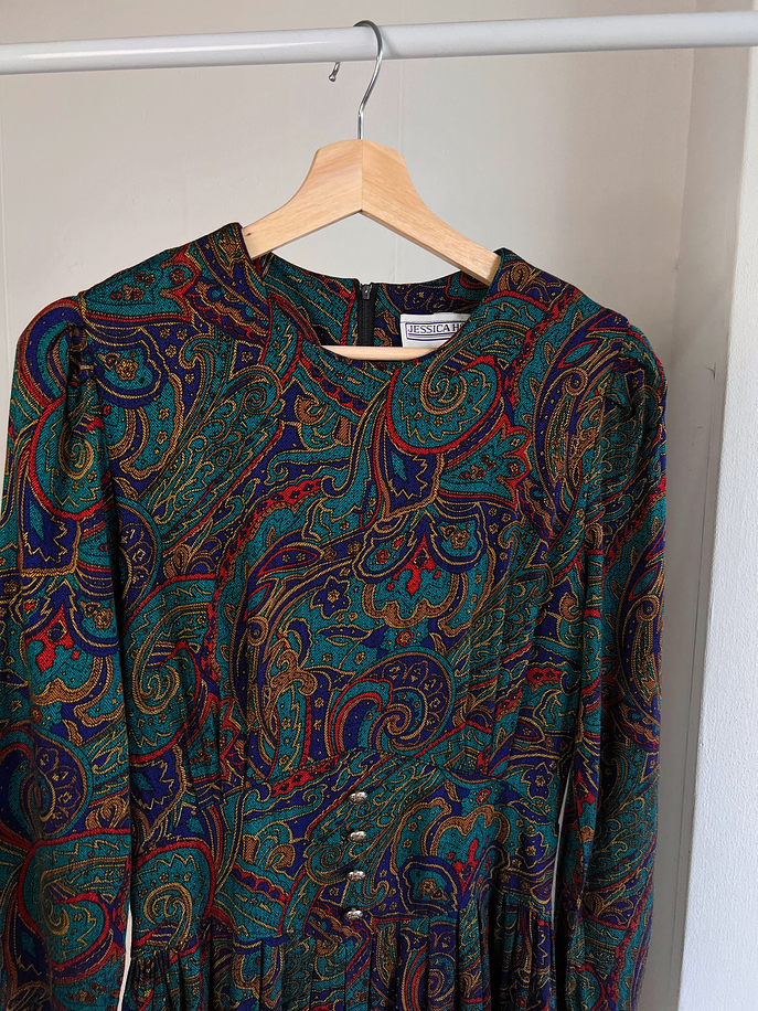 Vestido largo vintage  4