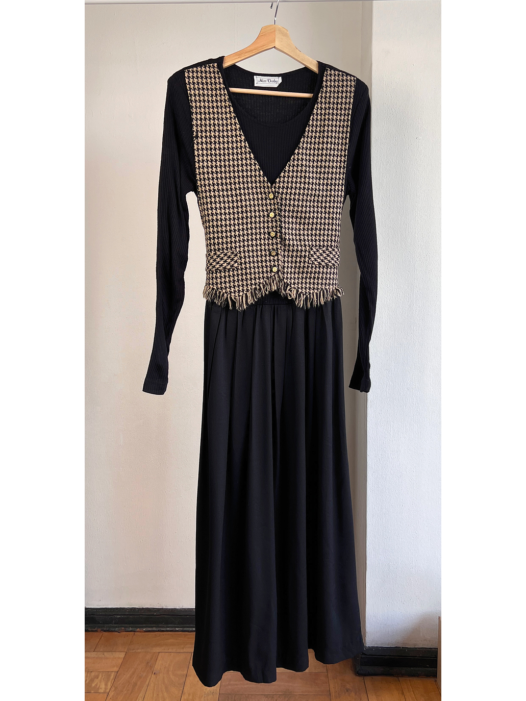 Vestido con chaqueta vintage 1