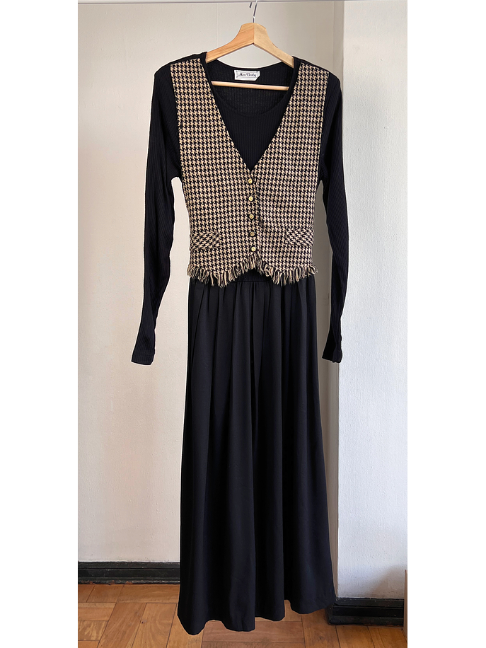 Vestido con chaqueta vintage 1