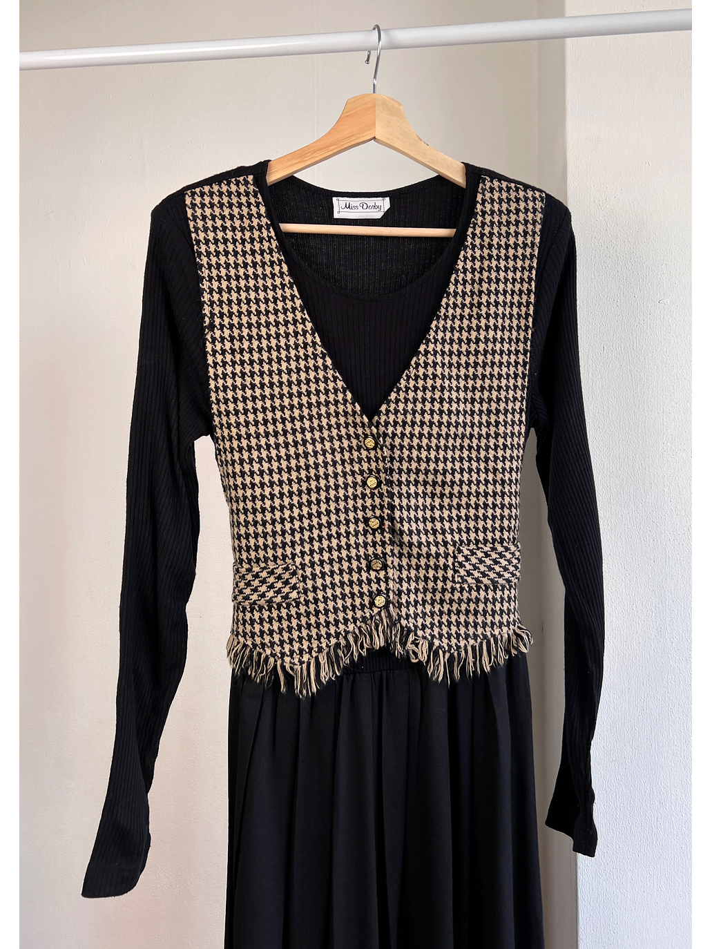 Vestido con chaqueta vintage 2