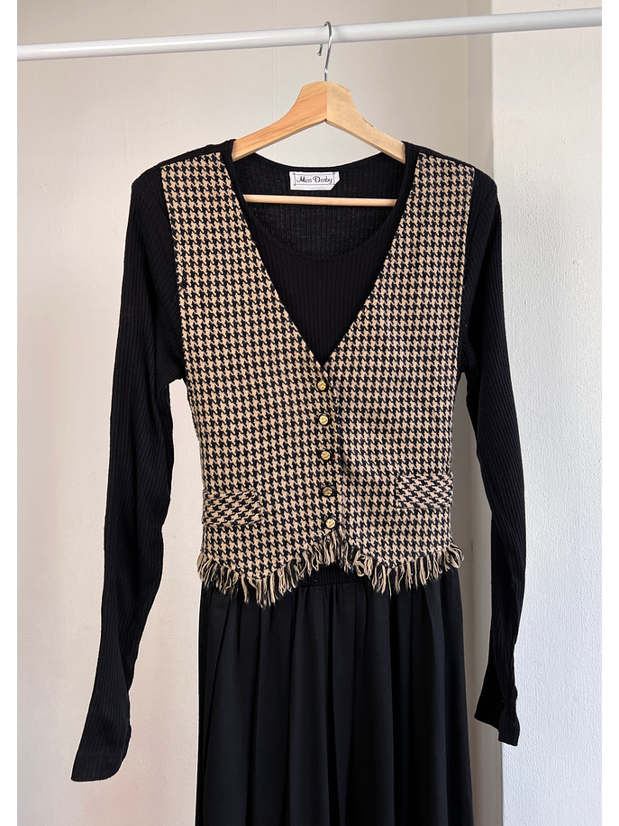 Vestido con chaqueta vintage 2
