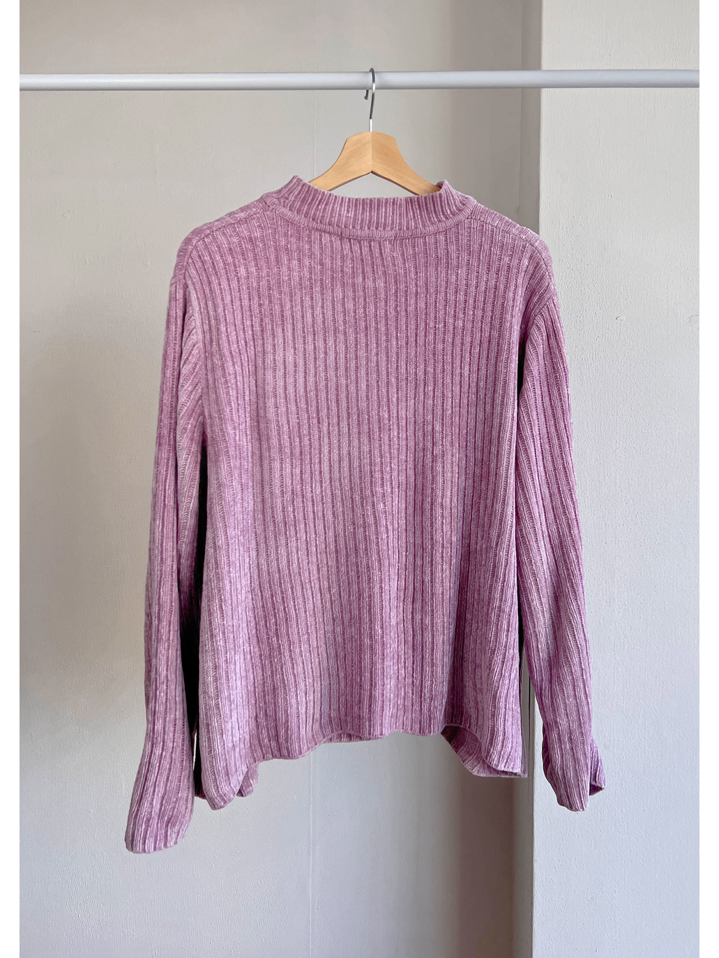 Chaleco lila vintage  4