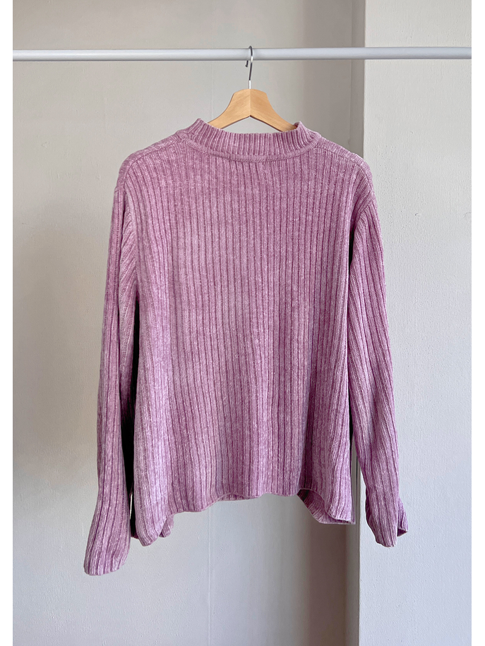 Chaleco lila vintage  4