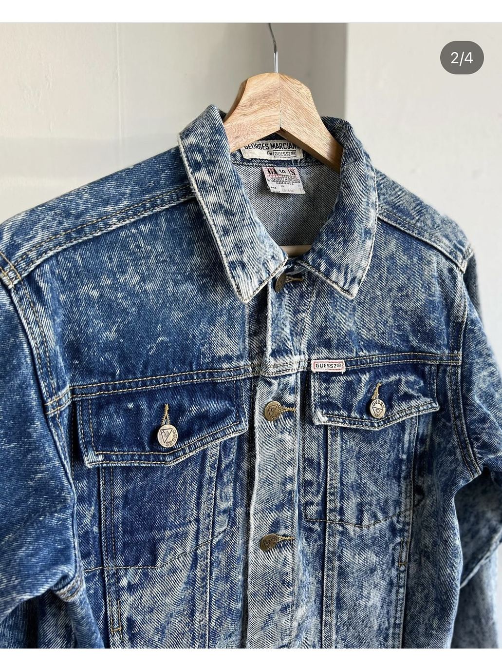 Chaqueta mezclilla vintage  2