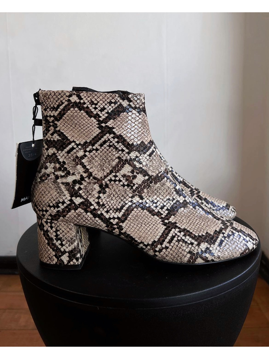 Botín animal print 1