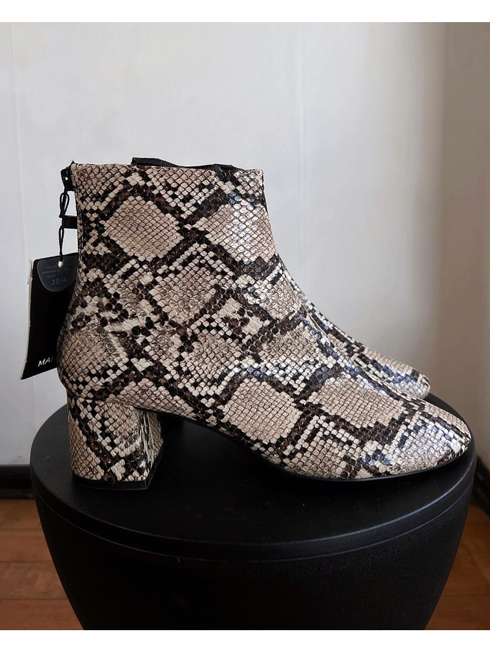 Botín animal print 1