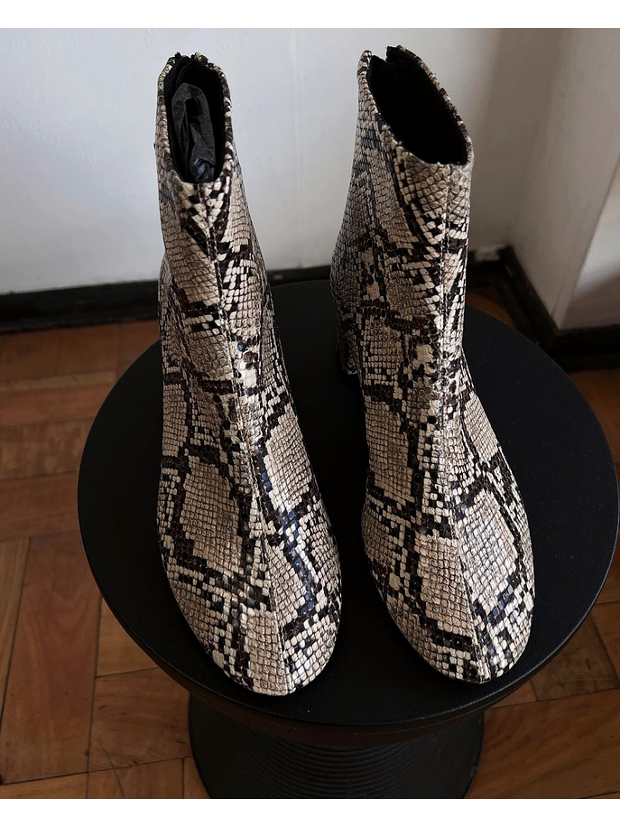 Botín animal print 3