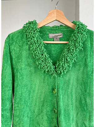 Cardigan verde vintage 