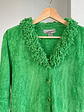 Cardigan verde vintage  - Miniatura 2