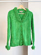 Cardigan verde vintage  - Miniatura 1
