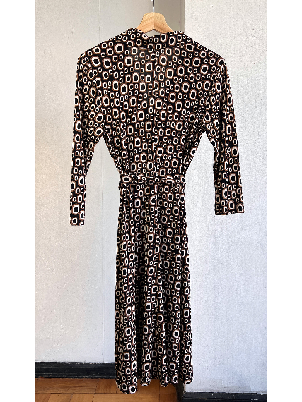 Vestido estampado retro 3