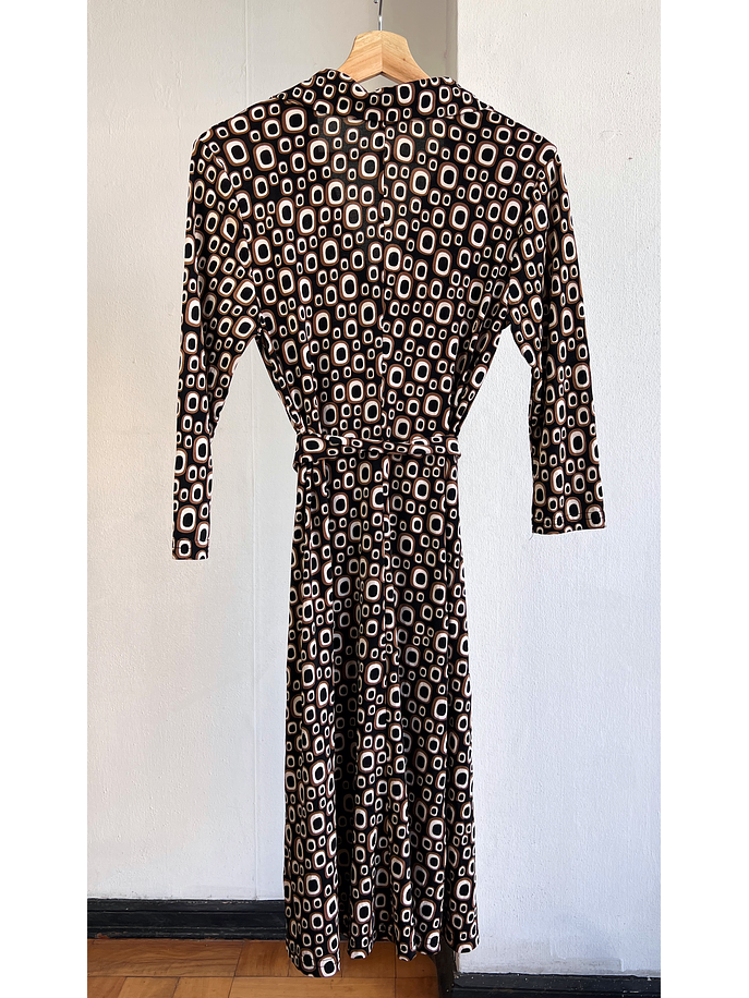 Vestido estampado retro 3