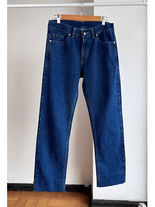 Pantalón mezclilla azul recto