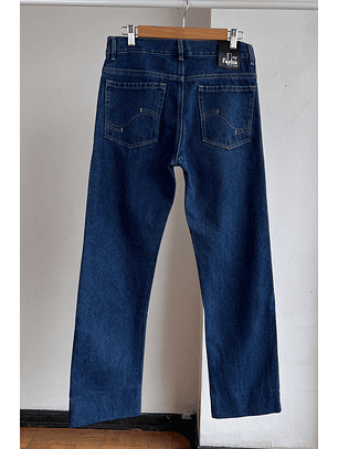 Pantalón mezclilla azul recto